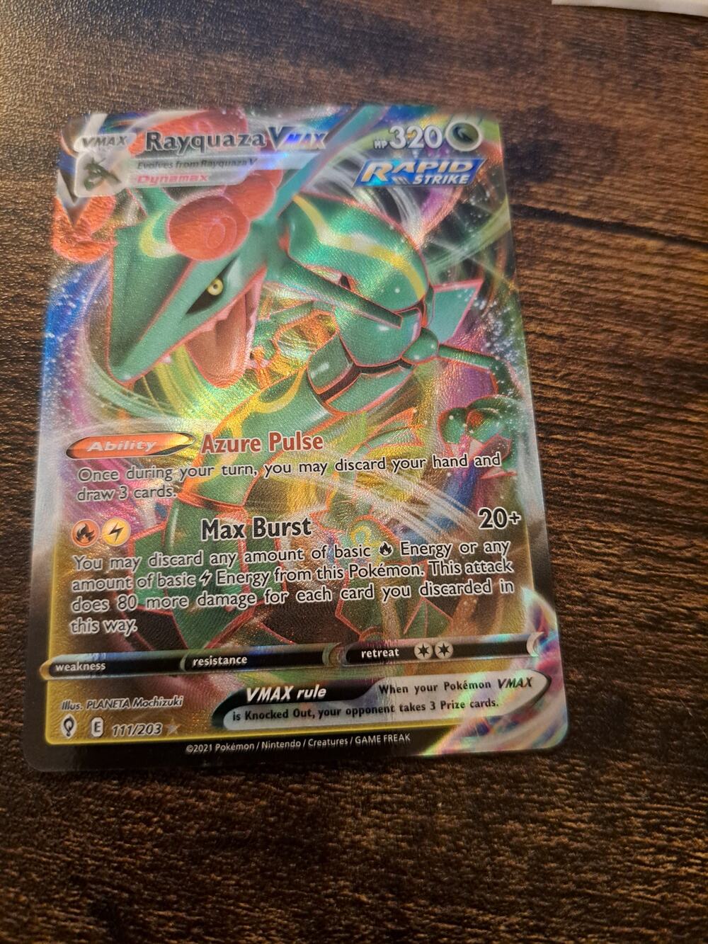 Pokémon Rayquaza VMAX